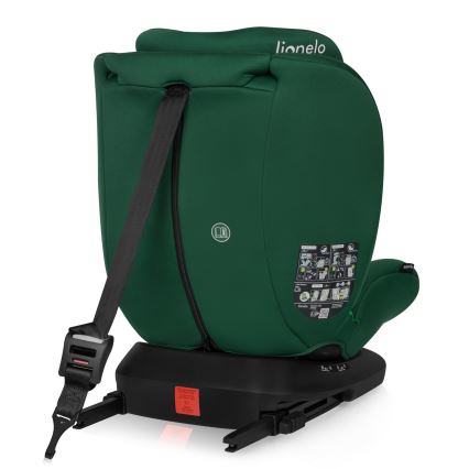 Lionelo - roterbar bilbarnstol med bas BASTIAAN i-Size 40-150 cm Green Forest