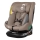 Lionelo - Roterbar bilbarnstol med bas BASTIAAN ONE i-Size 40-150 cm beige sand
