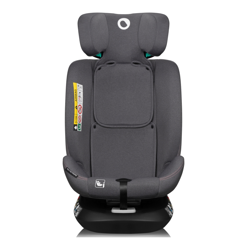 Lionelo - Bilbarnstol med vridbar bas BASTIAAN ONE i-Size 40-150 cm rosenrosa