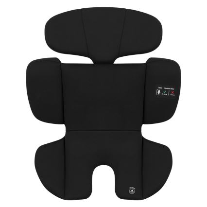Lionelo - Roterbar bilbarnstol med bas BRAAM AIR i-Size 40-150 cm Black Carbon