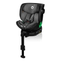 Lionelo - Roterbar bilbarnstol med bas HARMONY i-Size 40-150 cm svart/grå