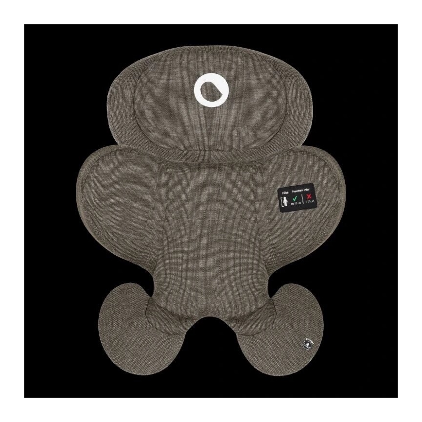 Lionelo - Roterbar bilbarnstol med bas HARMONY i-Size 40-150 cm svart/olivgrön