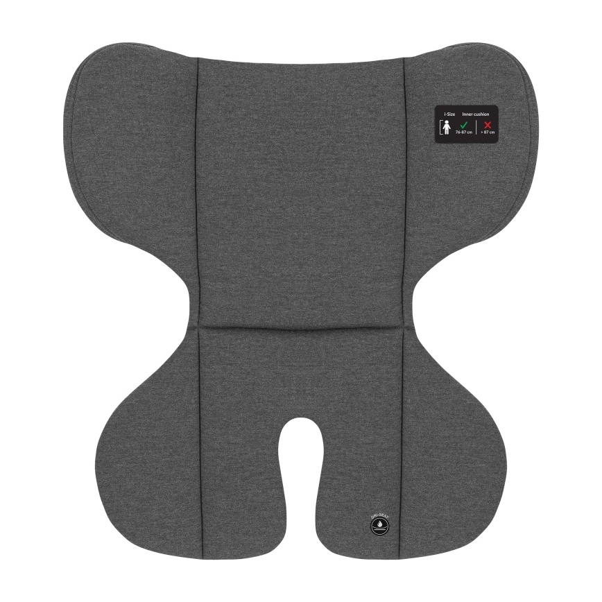 Lionelo - Roterbar bilbarnstol med bas HARPER i-Size 76-150 cm Black Carbon