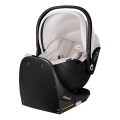 Lionelo - Roterbar bilbarnstol med bas MOXIE SET i-Size 40-87 cm Beige Sand