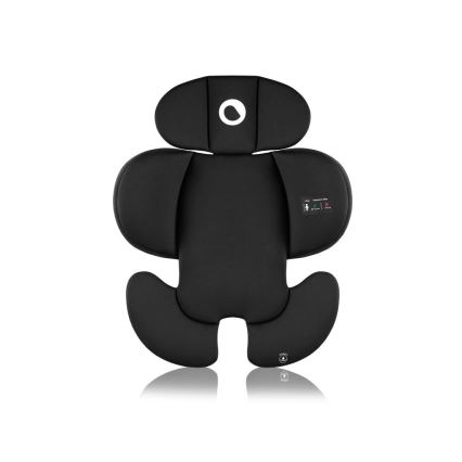 Lionelo - Bilbarnstol med bas, roterbar NAVY i-Size 40-150 cm svart