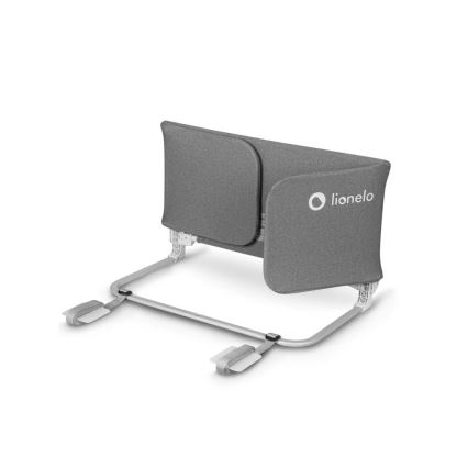 Lionelo - Säker sänggrind LORA XL, mörkgrå