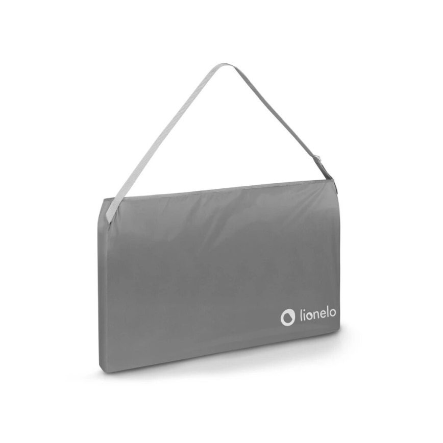 Lionelo - Säker sänggrind LORA XL, mörkgrå