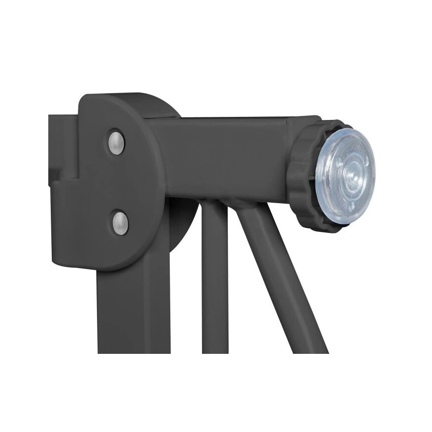 Lionelo - Säkerhetsbarriär TRUUS SLIM svart/beige