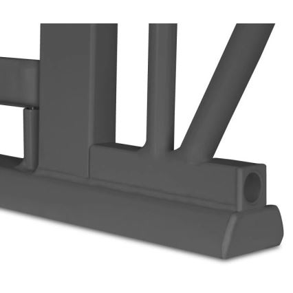 Lionelo - Säkerhetsbarriär TRUUS SLIM svart/beige