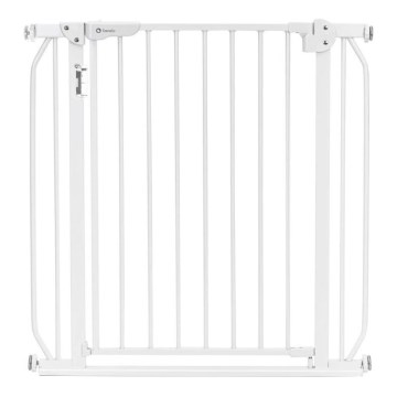 Lionelo - Säkerhetsgrind TRUUS SLIM LED 1xAAA vit