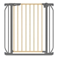 Lionelo - Säkerhetsgrind TRUUS SLIM svart/beige