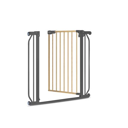Lionelo - Säkerhetsgrind TRUUS SLIM svart/beige