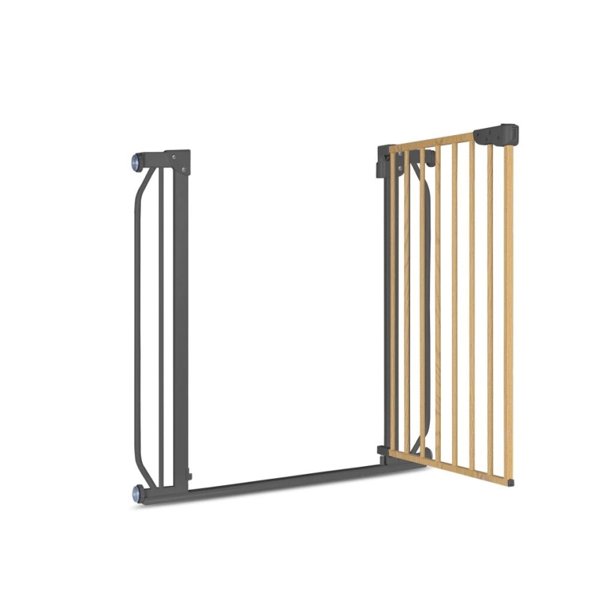 Lionelo - Säkerhetsgrind TRUUS SLIM svart/beige
