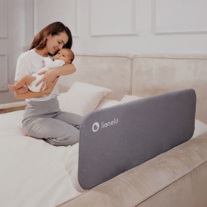 Lionelo - Sänggrind LORA mörkgrå