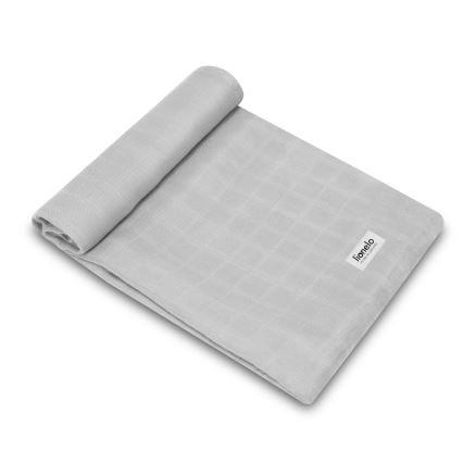 Lionelo - Set med 3 bambu-musseliner 70x70 cm Regnbågsmönster