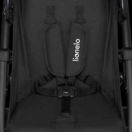 Lionelo - Sittvagn ANNET PLUS svart