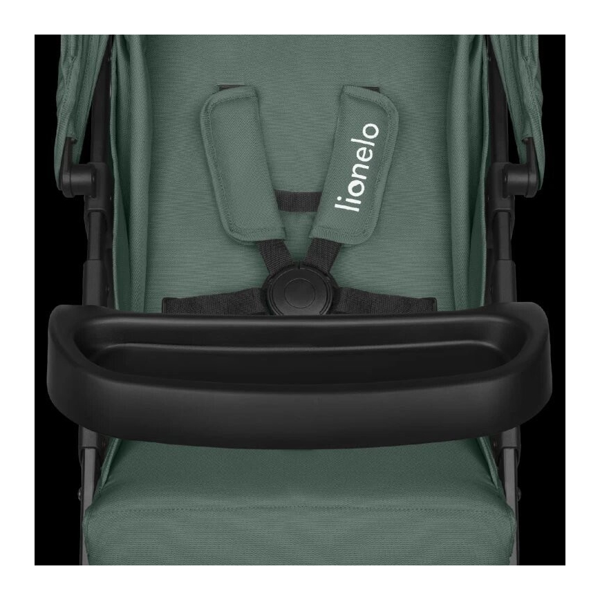 Lionelo - Sittvagn EMMA ONE grön/svart