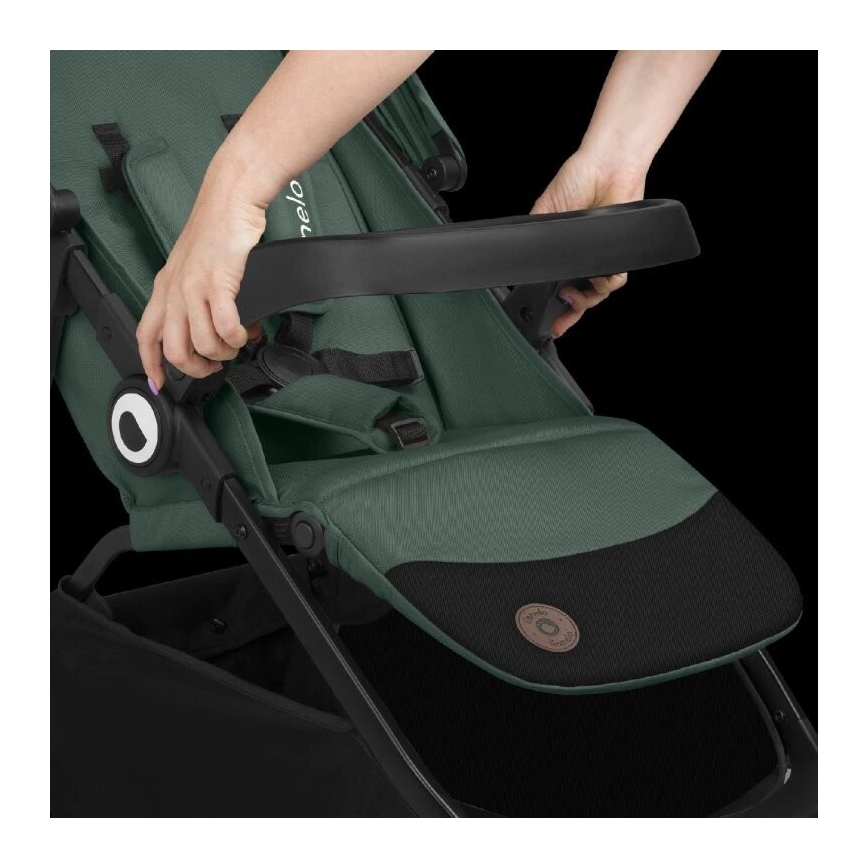 Lionelo - Sittvagn EMMA ONE grön/svart