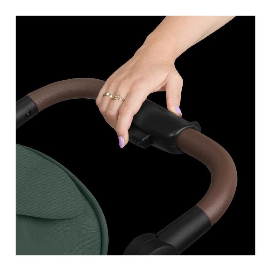 Lionelo - Sittvagn EMMA ONE grön/svart