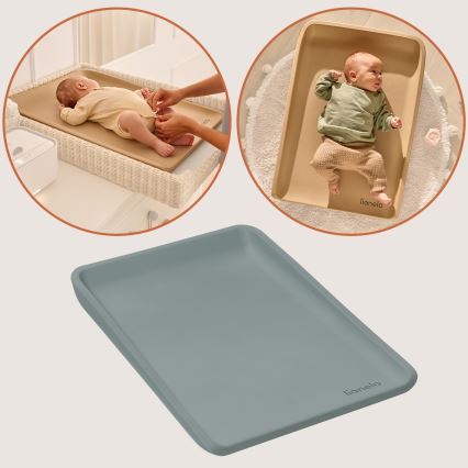 Lionelo - Skötunderlägg MEGS 49x70 cm Duvgrå