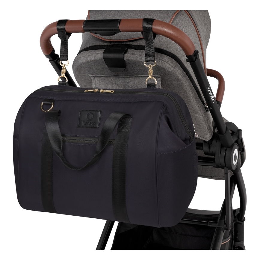 Lionelo - Skötväska för barnvagn IDA Golden Moments