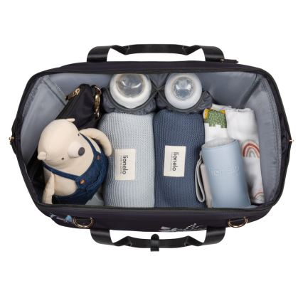 Lionelo - Skötväska för barnvagn IDA Golden Moments