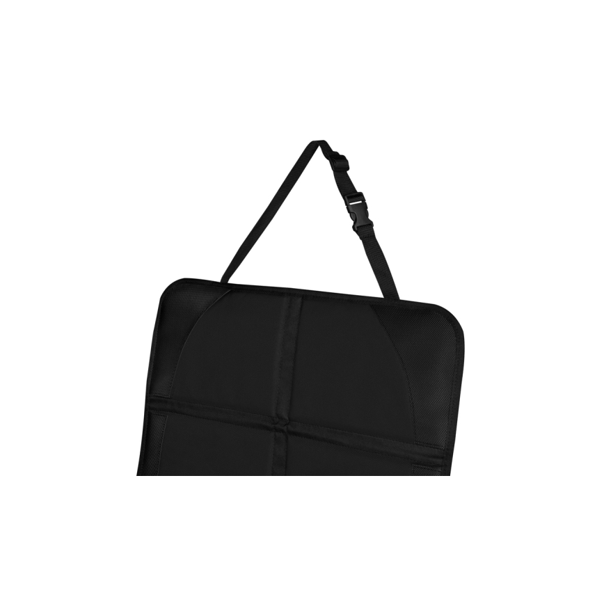 Lionelo - Skyddsmatta till bilbarnstol SIKKER Svart kolfiber