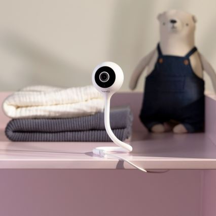Lionelo - Smart babymonitor BABYLINE SMART Wi-Fi Vit