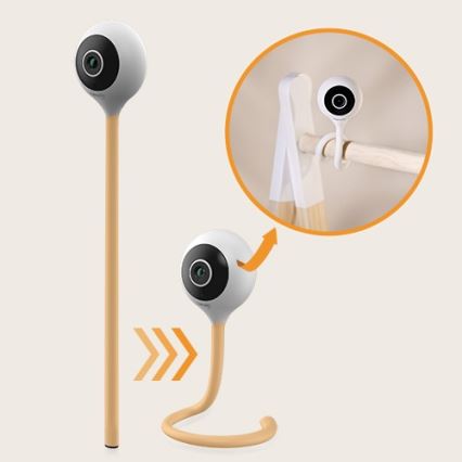 Lionelo - Smart babymonitor BABYLINE SMART Wi-Fi Vit