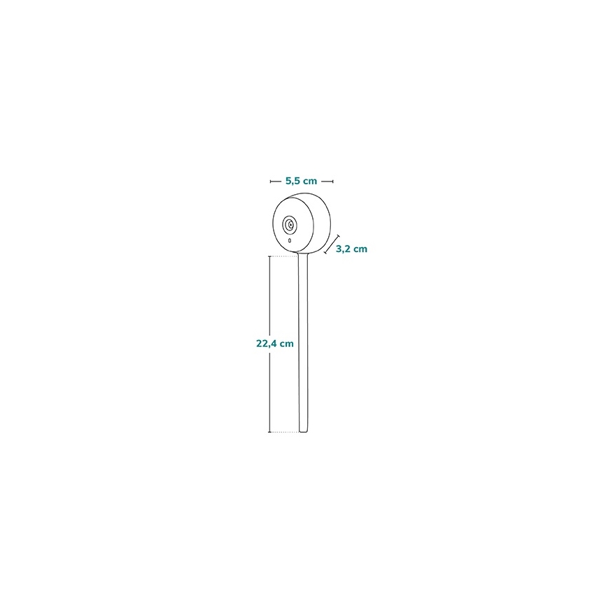 Lionelo - Smart babymonitor BABYLINE SMART Wi-Fi Vit