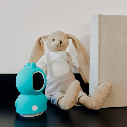 Lionelo - Smart babymonitor BABYLINE VIEW Wi-Fi 5V Vit