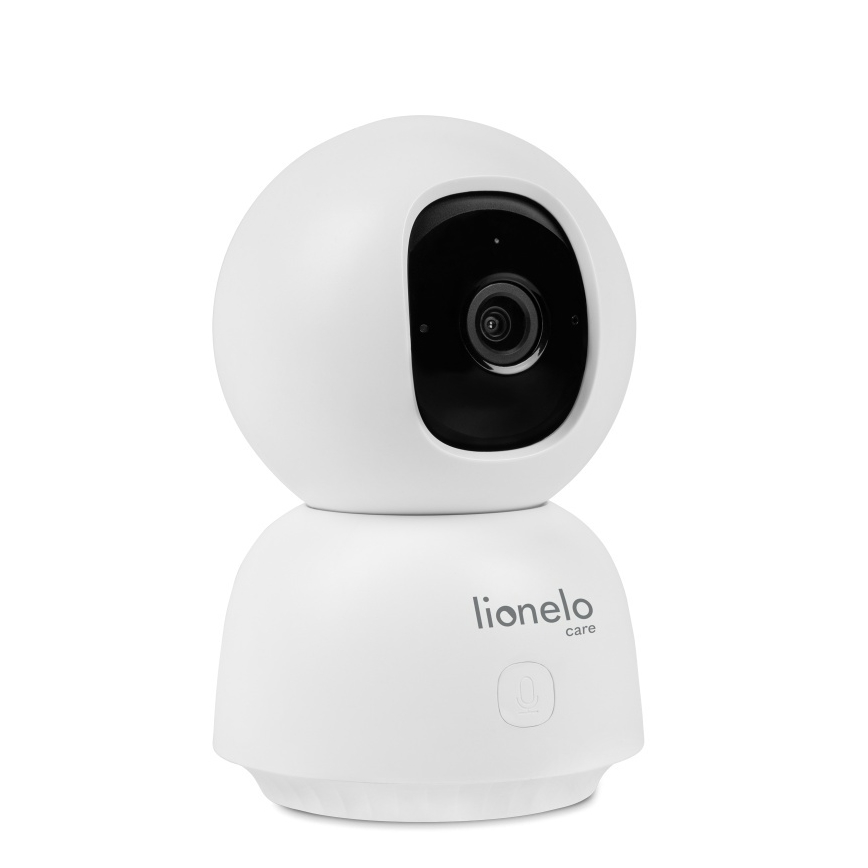 Lionelo - Smart babymonitor BABYLINE VIEW Wi-Fi 5V Vit