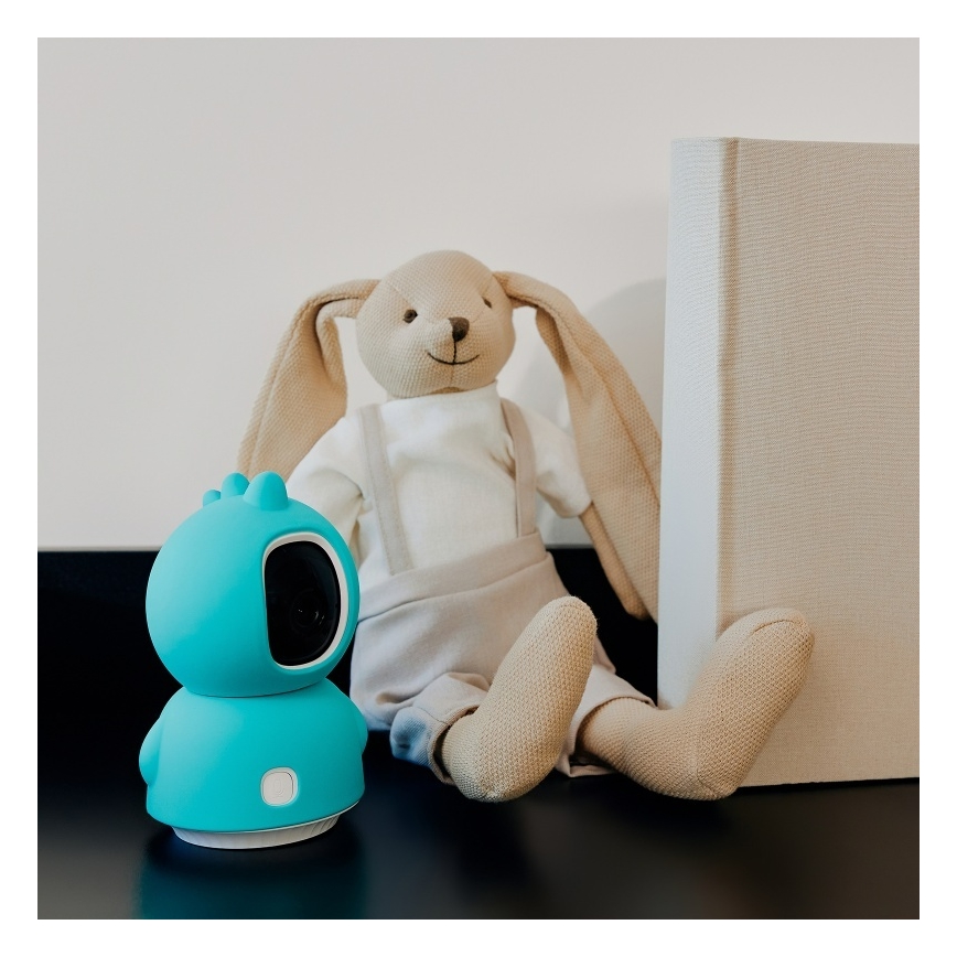 Lionelo - Smart babymonitor BABYLINE VIEW Wi‑Fi 5V vit