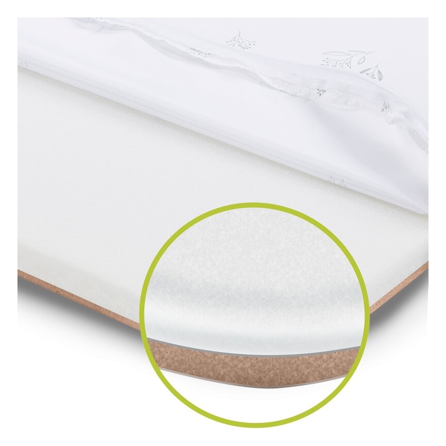 Lionelo - Spjälsäng 2 i 1 LUNA grå