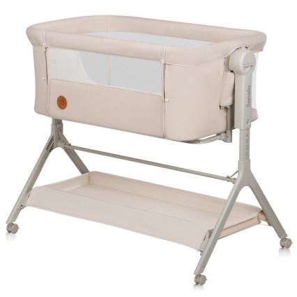 Lionelo - Spjälsäng 3-i-1 LEONIE PLUS beige
