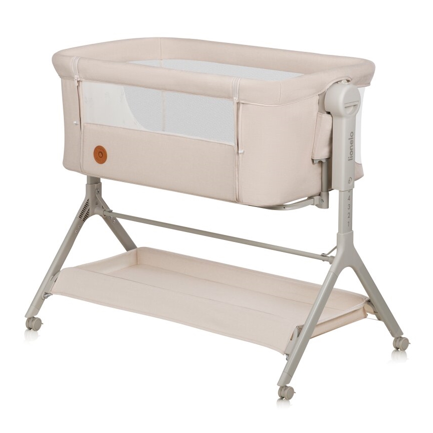 Lionelo - Spjälsäng 3-i-1 LEONIE PLUS beige