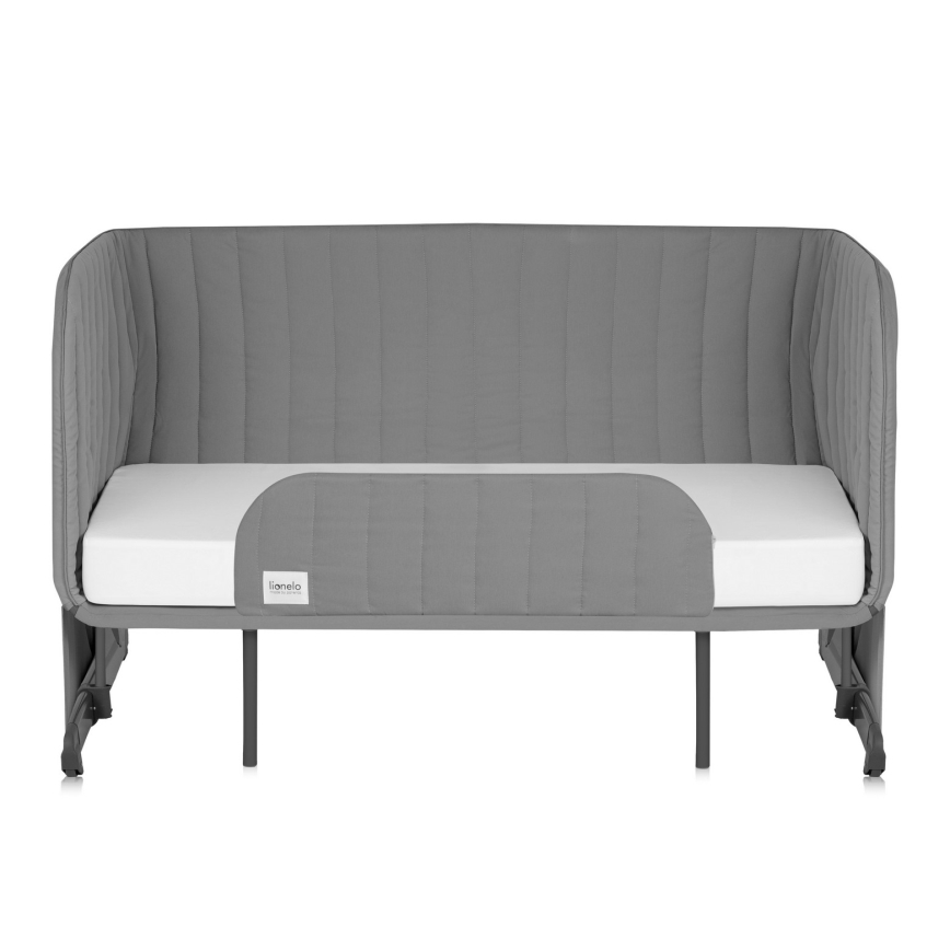 Lionelo - Spjälsäng 5-i-1 THOMI PLUS Grey Concrete