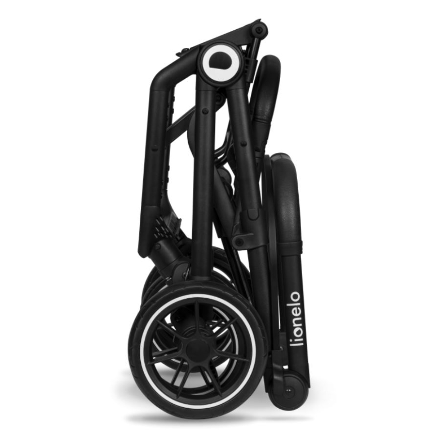 Lionelo - Sportvagn CLOE svart/grå