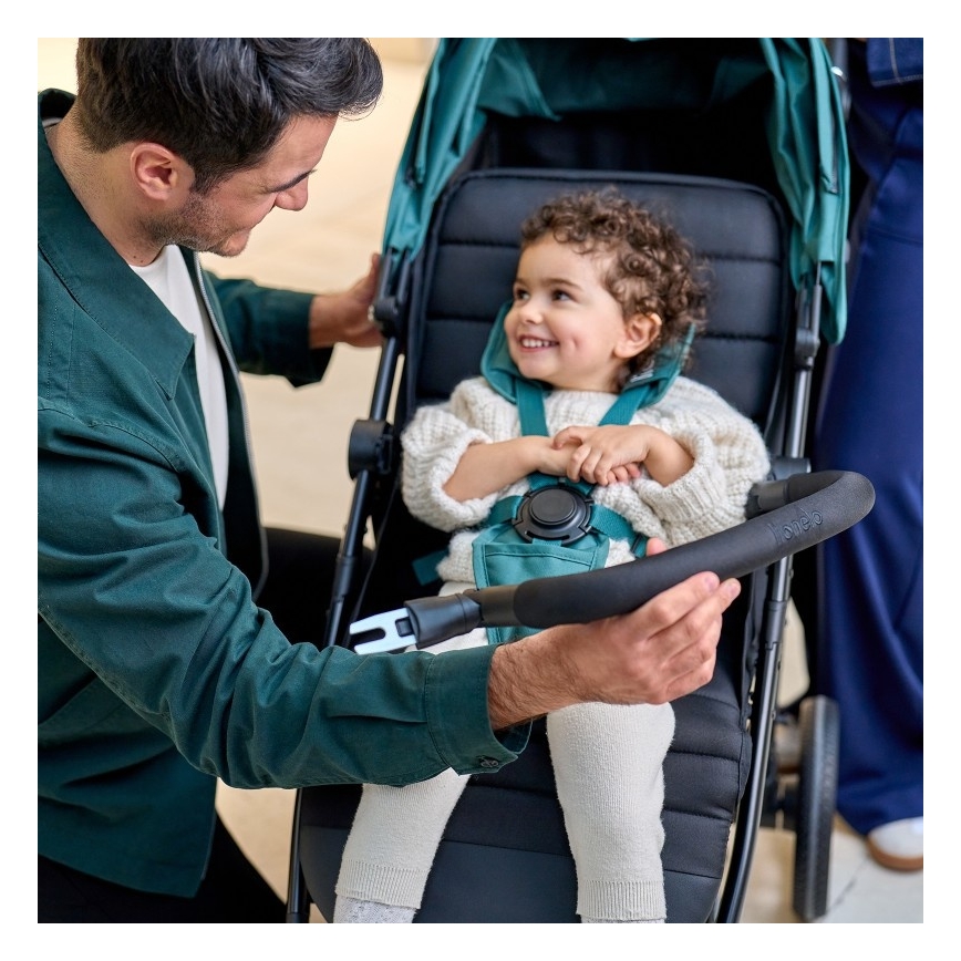 Lionelo - Sportvagn MIRA Smaragdgrön