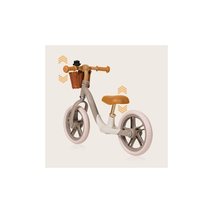 Lionelo - Springcykel ALEX PLUS beige