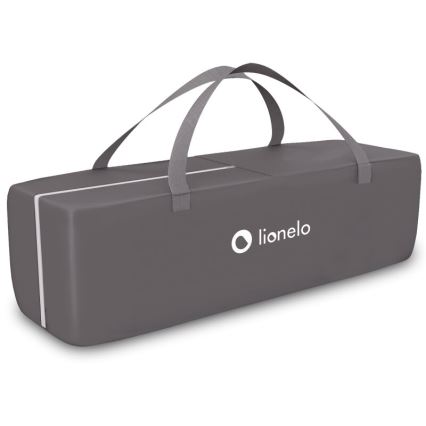 Lionelo SVEN PLUS resesäng, grå/turkos