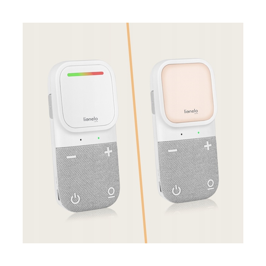 Lionelo - Trådlös, laddbar ljudbabyvakt BABYLINE 2.2 5V