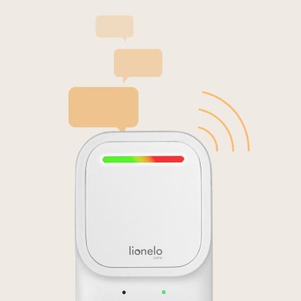 Lionelo - Trådlös uppladdningsbar babymonitor BABYLINE 2.2 5V