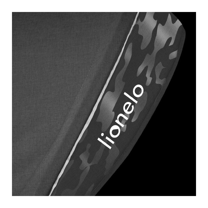 Lionelo - Trehjuling för barn HAARI, grå/svart