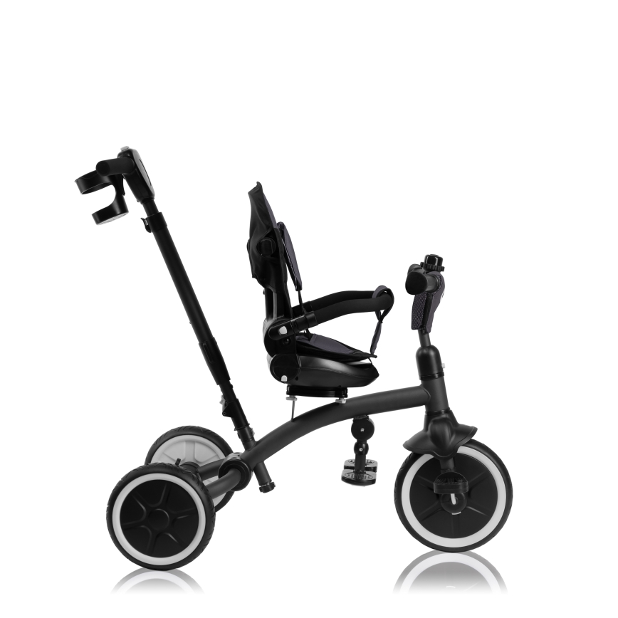 Lionelo - Trehjuling för barn TRIS PLUS Grey Stone