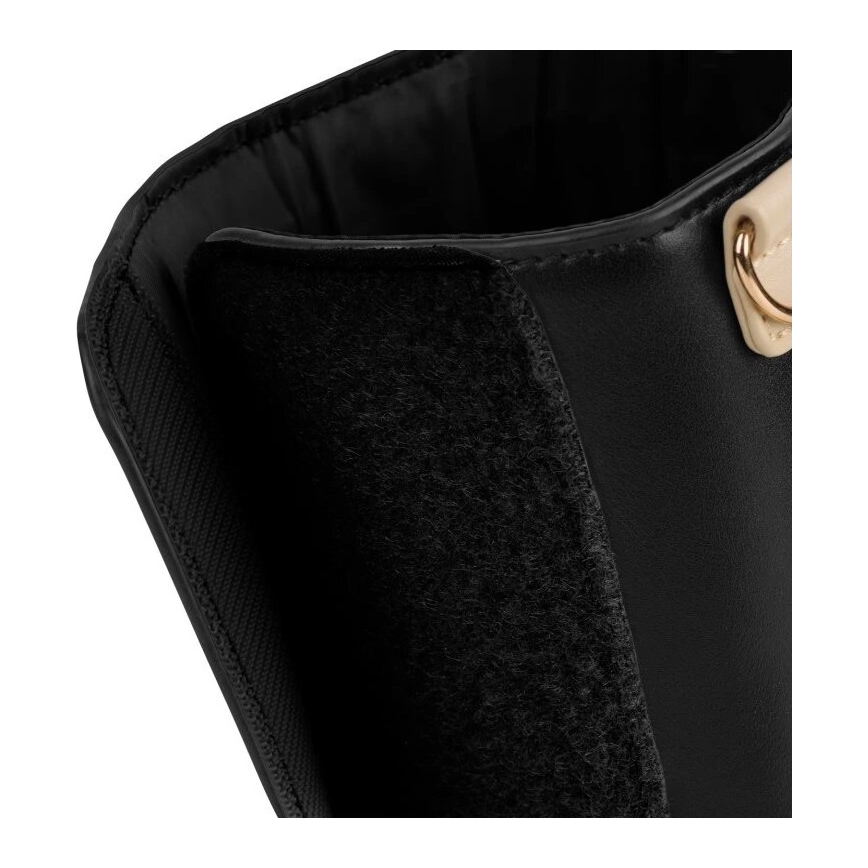 Lionelo - Uppladdningsbar flaskvärmare THERMUP GO EVO 18W/5V svart/beige