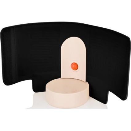 Lionelo - Uppladdningsbar flaskvärmare THERMUP GO EVO 18W/5V svart/beige