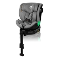 Lionelo - Vridbar bilbarnstol med bas HARMONY i-Size 40-150 cm grå