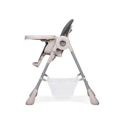 Lionelo - ZANNA barnmatstol, grå