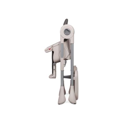 Lionelo - ZANNA barnmatstol, grå